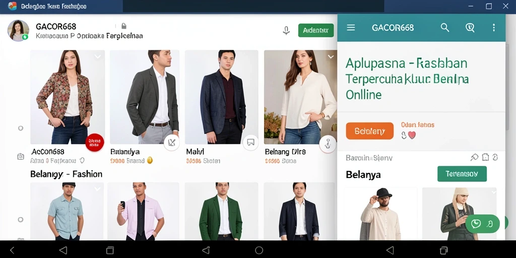 Tampilan antarmuka GACOR668 yang menarik dan fungsional.