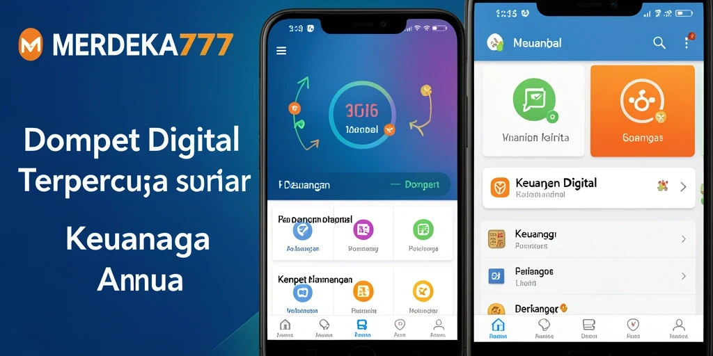 Antarmuka aplikasi MERDEKA777 yang modern dan mudah digunakan.